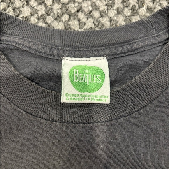 2009 Beatles Grey Heavy Cotton Tee - Picture 3 of 3